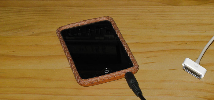 Leather iPod touch case - version 6