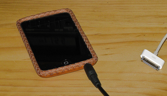 Leather iPod touch case - version 6 Leather iPod touch case - version 6