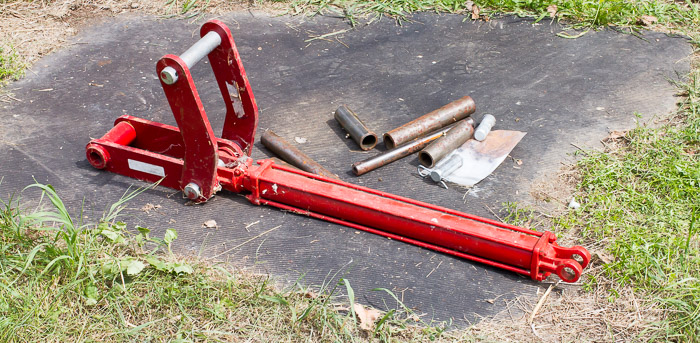 Power-Trac PT-1845 - Unfinished Super Minihoe Cylinder Etc Power-Trac PT-1845 - Unfinished Super Minihoe Cylinder Etc
