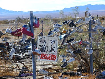 Shoe fence