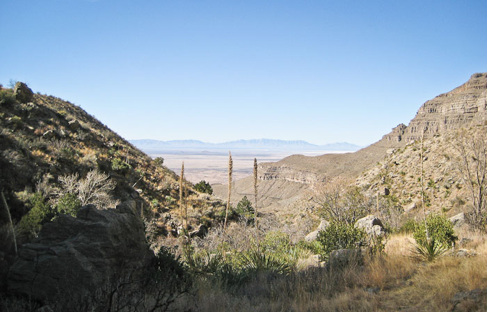 Line Camp, Dog Canyon Trail, Oliver Lee Memorial State Park, Alamogordo NM, February 2, 2008