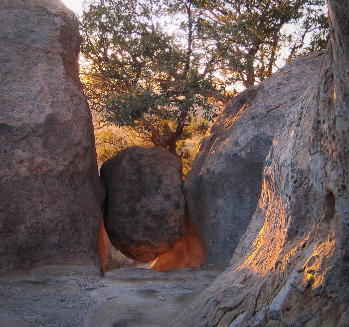 Hanging Fire, City of Rocks State Park, Faywood NM, March 8, 2008