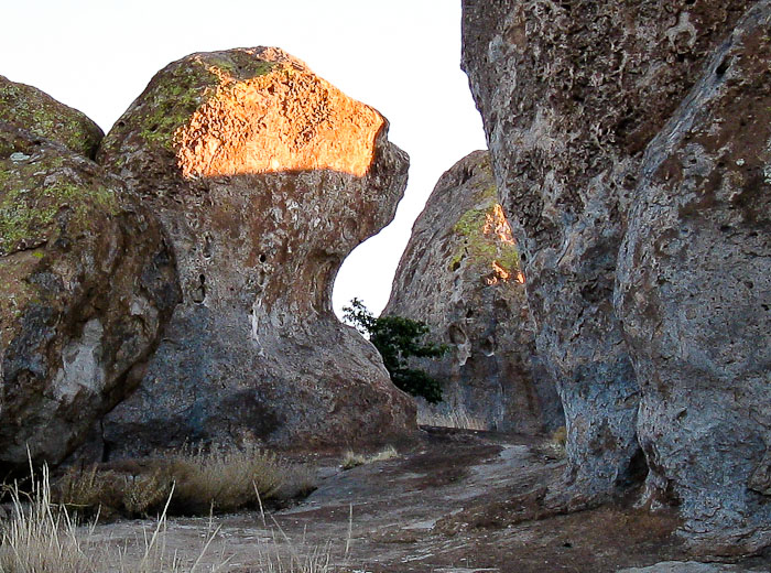 Days End, City of Rocks State Park,Faywood NM, February 25, 2009