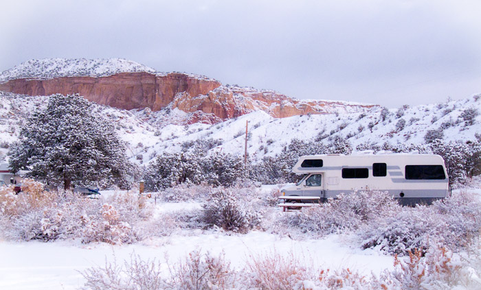 Ghost Ranch Camp, Abiquiu NM, December 24, 2009 Ghost Ranch Camp, Abiquiu NM, December 24, 2009