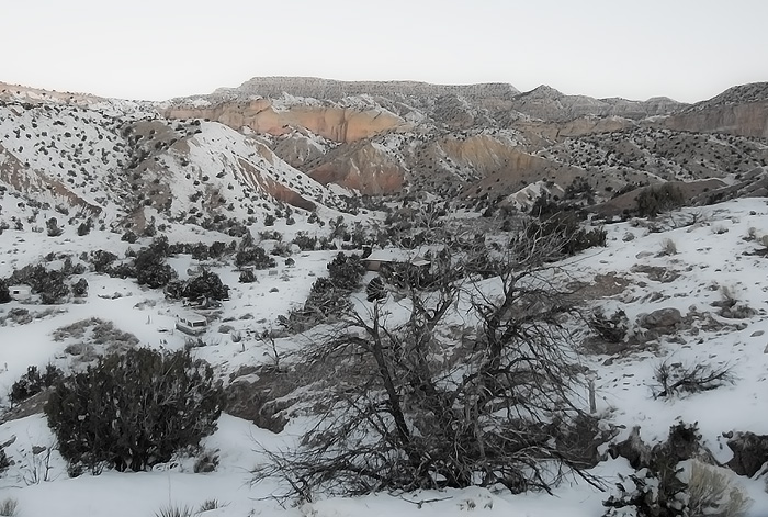 A Ghost Ranch Christmas, Ghost Ranch, Abiquiu NM, December 25, 2009