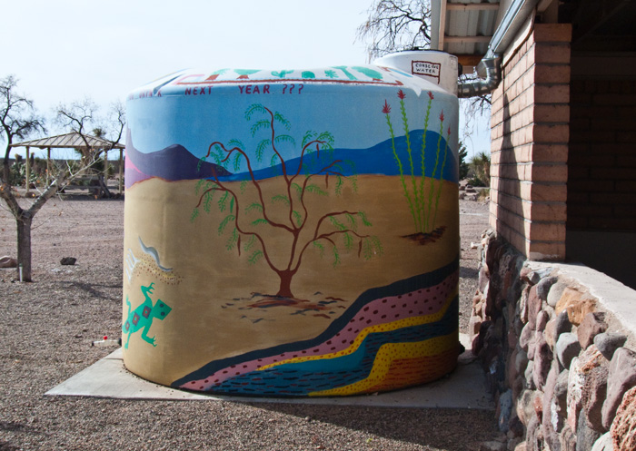  Conserve Water, Pancho Villa State Park, Columbus NM, January 10, 2010