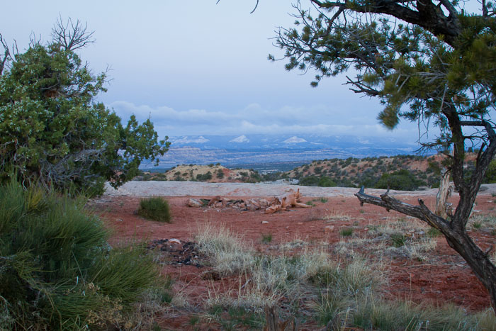 Dawn on the Ridge, Looking West, Escalante UT, April 14, 2011