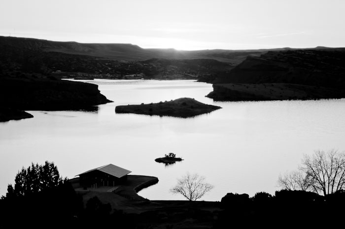 Nightfall, Alcova Reservoir, Alcova WY, May 2, 2011