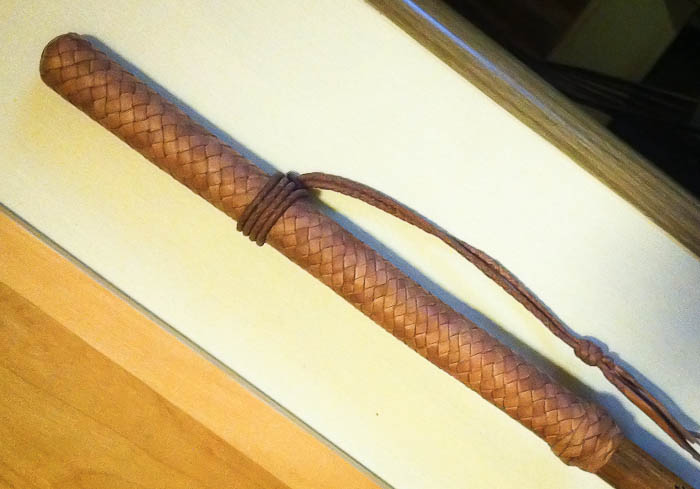 Hickory walking stick, November 8, 2011 Hickory walking stick, November 8, 2011