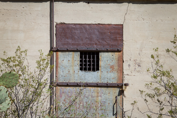 Powder House, Paseo del Rio, Elephant Butte NM, April 1, 2012