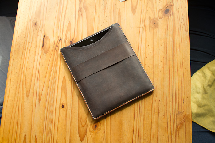 New Leather iPad Brief