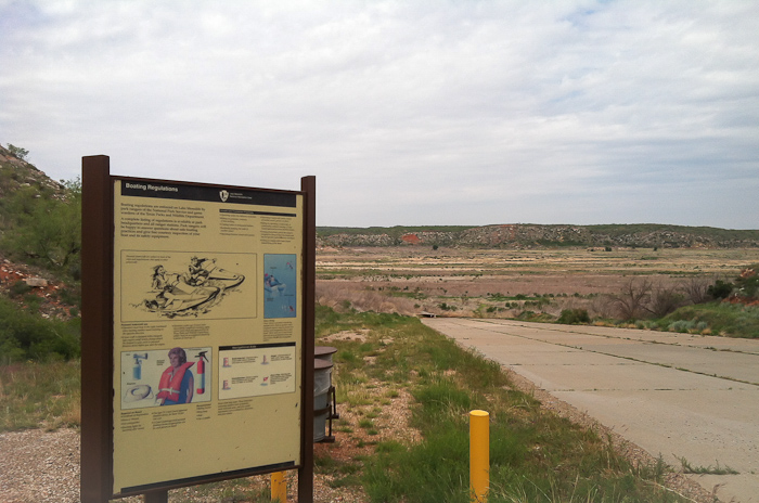 BYOW, Blue West Boat Launch, Lake Meredith National Recreation Area, Fritch TX, May 12, 2012