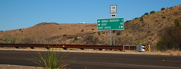 Davis Mountains State Park, Fort Davis Texas, January 12, 2008