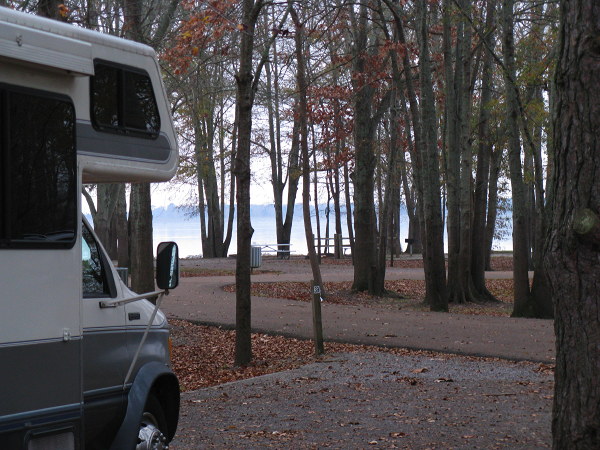 Morning at Twiltley Branch, December 15, 2008, Twiltley Branch Campground, Collinsville MS