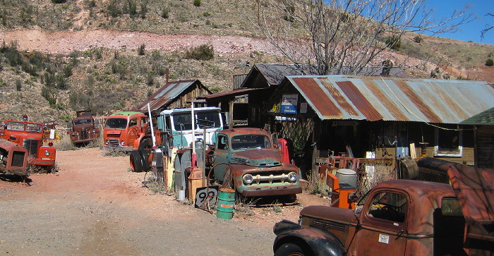 Route 99, Gold King Mine and Ghost Town, Jerome AZ, March 15, 2008