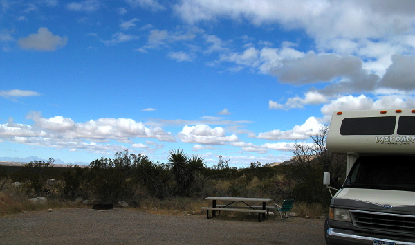 Brightening, Oliver Lee Memorial State Park, Alamogordo NM, January 10, 2009 