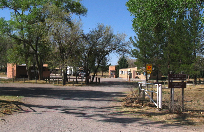 Entrance, Percha Dam State Park, Arrey NM, March 26, 2009 Entrance, Percha Dam State Park, Arrey NM, March 26, 2009