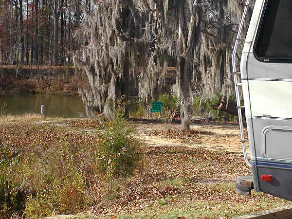 Site 42, Foscue Creek Park, Demopolis AL, December 15, 2007